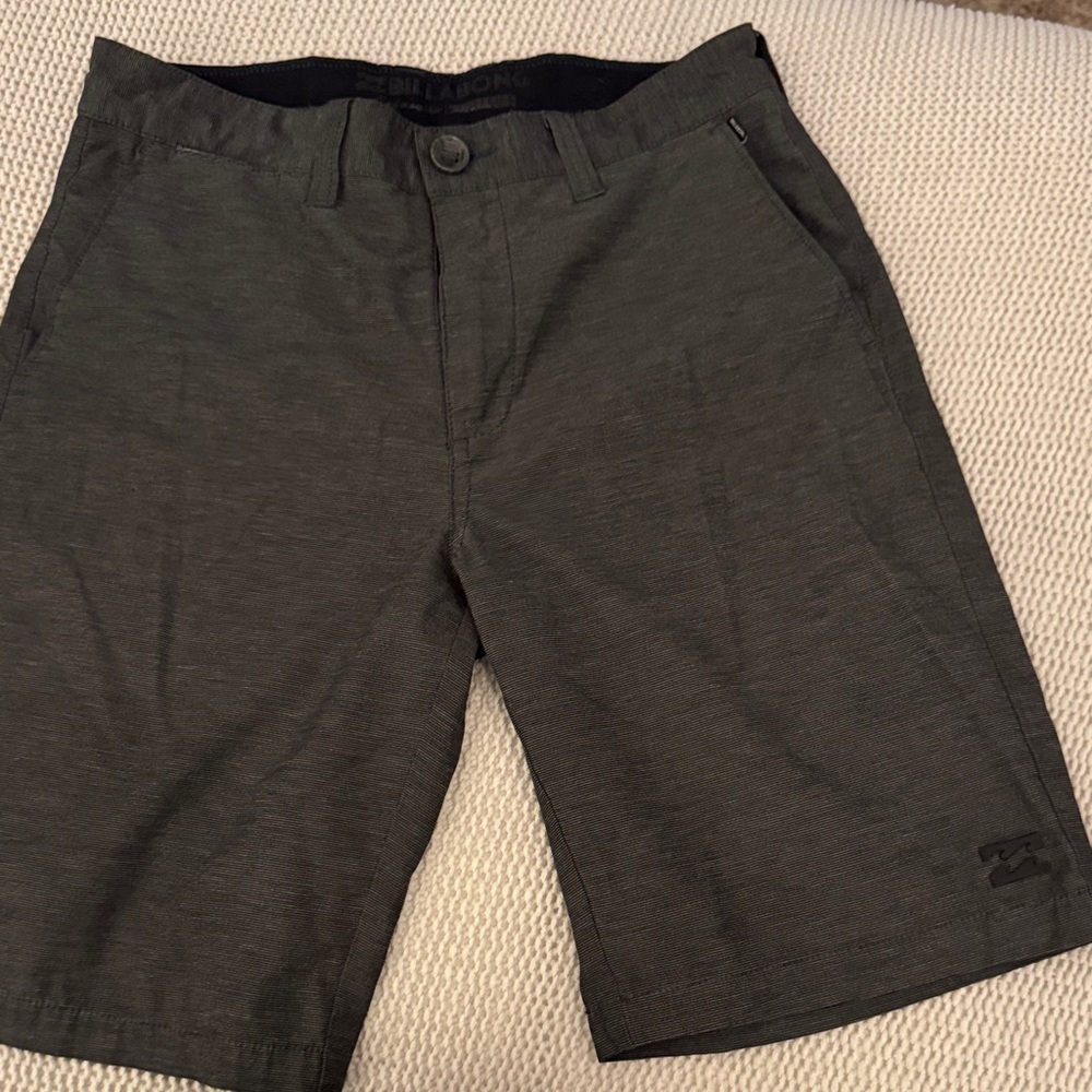 Boys Billabong Black/Grey Shorts